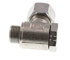 12L & G3/8'' Zink plated Steel Swivel Joint Cutting Fitting with Male Threads 250 bar Rotatable ISO 8434-1