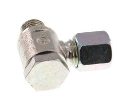 6S & G1/4'' Acero Zincado Racor Giratorio de Corte con Rosca Macho 250 bar Giratorio ISO 8434-1