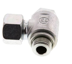 16S & G1/2'' Acero Zincado Racor Giratorio de Corte con Rosca Macho 160 bar Giratorio ISO 8434-1