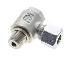 10L & M14x1.5 Zink plated Steel Swivel Joint Cutting Fitting with Male Threads 315 bar Rotatable ISO 8434-1