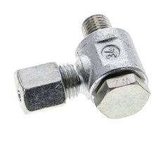 6S & M12x1.5 Zink plated Steel Swivel Joint Cutting Fitting with Male Threads 400 bar Rotatable ISO 8434-1