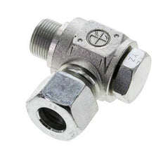 16S & M22x1.5 Zink plated Steel Swivel Joint Cutting Fitting with Male Threads 400 bar Rotatable ISO 8434-1