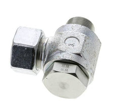 25S & M33x2 Zink plated Steel Swivel Joint Cutting Fitting with Male Threads 250 bar Rotatable ISO 8434-1