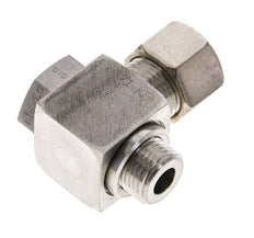12L & M16x1.5 Stainless Steel Swivel Joint Compression Fitting with Male Threads 315 bar Rotatable ISO 8434-1