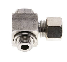 12L & M16x1.5 Stainless Steel Swivel Joint Compression Fitting with Male Threads 315 bar Rotatable ISO 8434-1