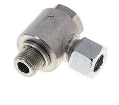 12L & G3/8'' Acero Zincado Racor Giratorio de Corte con Rosca Macho 315 bar Giratorio ISO 8434-1