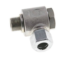 12L & G3/8'' Acero Zincado Racor Giratorio de Corte con Rosca Macho 315 bar Giratorio ISO 8434-1