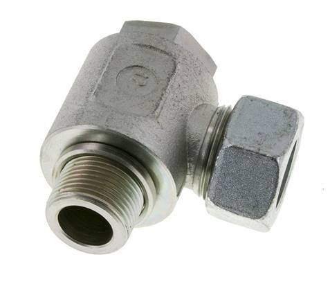 22L & G3/4'' Acero Zincado Racor Giratorio de Corte con Rosca Macho 160 bar Giratorio ISO 8434-1
