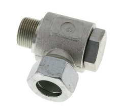22L & G3/4'' Acero Zincado Racor Giratorio de Corte con Rosca Macho 160 bar Giratorio ISO 8434-1