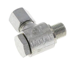 6S & G1/4'' Acero Zincado Racor Giratorio con Rosca Macho 400 bar Giratorio ISO 8434-1