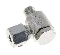 8S & G1/4'' Acero Zincado Racor Giratorio con Rosca Macho 400 bar Giratorio ISO 8434-1