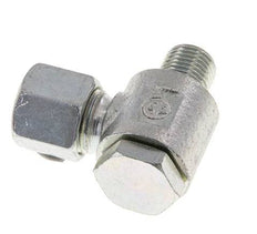 8S & G1/4'' Acero Zincado Racor Giratorio con Rosca Macho 400 bar Giratorio ISO 8434-1