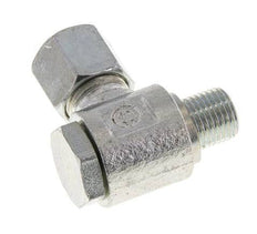 8S & G1/4'' Acero Zincado Racor Giratorio con Rosca Macho 400 bar Giratorio ISO 8434-1