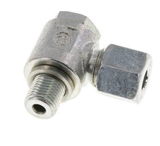 8S & G1/4'' Acero Zincado Racor Giratorio con Rosca Macho 400 bar Giratorio ISO 8434-1