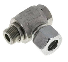 16S & G1/2'' Zink plated Steel Swivel Joint Cutting Fitting with Male Threads 400 bar Rotatable ISO 8434-1