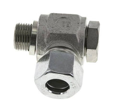 16S & G1/2'' Acero Zincado Racor Giratorio con Rosca Macho 400 bar Giratorio ISO 8434-1