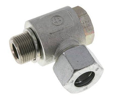20S & G3/4'' Zink plated Steel Swivel Joint Cutting Fitting with Male Threads 400 bar Rotatable ISO 8434-1