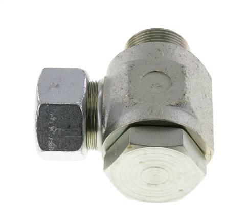30S & G1-1/4'' Racor giratorio de acero zincado con rosca macho 250 bar giratorio ISO 8434-1