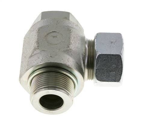 30S & G1-1/4'' Racor giratorio de acero zincado con rosca macho 250 bar giratorio ISO 8434-1