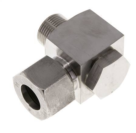 20S & G3/4'' Stainless Steel Swivel Joint Cutting Fitting with Male Threads 400 bar Rotatable ISO 8434-1