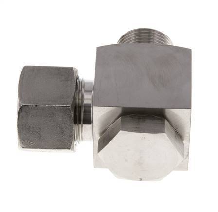20S & G3/4'' Stainless Steel Swivel Joint Cutting Fitting with Male Threads 400 bar Rotatable ISO 8434-1