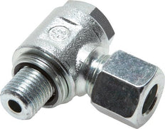 42L & M48x2 Racor giratorio de acero cincado con rosca macho 160 bar Anillo NBRO Giratorio ISO 8434-1