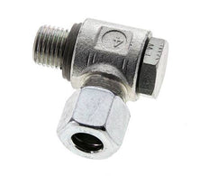 10L & M14x1.5 Zink plated Steel Swivel Joint Cutting Fitting with Male Threads 315 bar NBRO-ring Rotatable ISO 8434-1