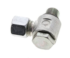 10L & M14x1.5 Zink plated Steel Swivel Joint Cutting Fitting with Male Threads 315 bar NBRO-ring Rotatable ISO 8434-1