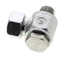 18L & M22x1.5 Zink plated Steel Swivel Joint Cutting Fitting with Male Threads 315 bar NBRO-ring Rotatable ISO 8434-1