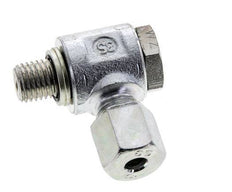 6S & M12x1.5 Zink plated Steel Swivel Joint Cutting Fitting with Male Threads 400 bar NBRO-ring Rotatable ISO 8434-1