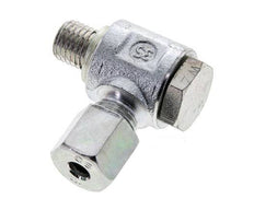 6S & M12x1.5 Zink plated Steel Swivel Joint Cutting Fitting with Male Threads 400 bar NBRO-ring Rotatable ISO 8434-1