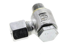 8S & M14x1.5 Zink plated Steel Swivel Joint Cutting Fitting with Male Threads 400 bar NBRO-ring Rotatable ISO 8434-1