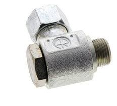 12S & M18x1.5 Racor giratorio de acero cincado con rosca macho 400 bar Anillo NBRO Giratorio ISO 8434-1