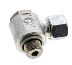 12S & M18x1.5 Racor giratorio de acero cincado con rosca macho 400 bar Anillo NBRO Giratorio ISO 8434-1