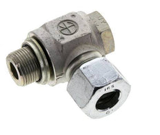 16S & M22x1.5 Racor giratorio de acero cincado con rosca macho 400 bar Anillo NBRO Giratorio ISO 8434-1