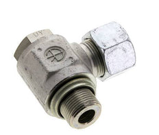 16S & M22x1.5 Racor giratorio de acero cincado con rosca macho 400 bar Anillo NBRO Giratorio ISO 8434-1