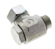 25S & M33x2 Zink plated Steel Swivel Joint Cutting Fitting with Male Threads 250 bar NBRO-ring Rotatable ISO 8434-1