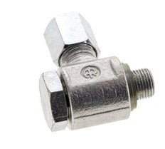 6L & G1/8'' Zink plated Steel Swivel Joint Cutting Fitting with Male Threads 315 bar NBRO-ring Rotatable ISO 8434-1