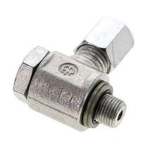 6L & G1/8'' Zink plated Steel Swivel Joint Cutting Fitting with Male Threads 315 bar NBRO-ring Rotatable ISO 8434-1