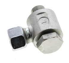 12L & G3/8'' Acero Zincado Racor Giratorio con Rosca Macho 315 bar NBRO-ring Giratorio ISO 8434-1