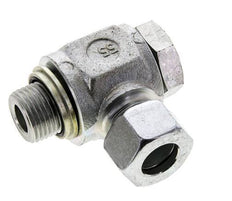 15L & G1/2'' Zink plated Steel Swivel Joint Cutting Fitting with Male Threads 315 bar NBRO-ring Rotatable ISO 8434-1