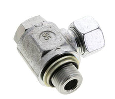 15L & G1/2'' Acero Zincado Racor Giratorio con Rosca Macho 315 bar NBRO-ring Giratorio ISO 8434-1