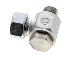 18L & G1/2'' Zink plated Steel Swivel Joint Cutting Fitting with Male Threads 315 bar NBRO-ring Rotatable ISO 8434-1