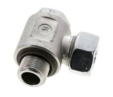 22L & G3/4'' Acero Zincado Racor Giratorio con Rosca Macho 160 bar NBRO-ring Giratorio ISO 8434-1