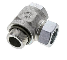 35L & G1-1/4'' Zink plated Steel Swivel Joint Cutting Fitting with Male Threads 160 bar NBRO-ring Rotatable ISO 8434-1