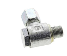 6S & G1/4'' Acero Zincado Racor Giratorio con Rosca Macho 400 bar NBRO-ring Giratorio ISO 8434-1