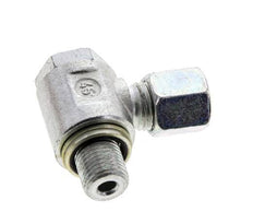 6S & G1/4'' Acero Zincado Racor Giratorio con Rosca Macho 400 bar NBRO-ring Giratorio ISO 8434-1