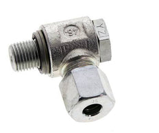 8S & G1/4'' Zink plated Steel Swivel Joint Cutting Fitting with Male Threads 400 bar NBRO-ring Rotatable ISO 8434-1