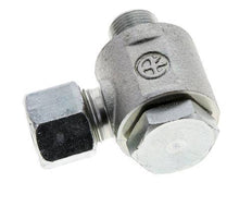 10S & G3/8'' Acero Zincado Racor Giratorio con Rosca Macho 400 bar NBRO-ring Giratorio ISO 8434-1