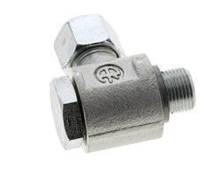 10S & G3/8'' Acero Zincado Racor Giratorio con Rosca Macho 400 bar NBRO-ring Giratorio ISO 8434-1